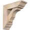 Ekena Millwork Balboa Traditional Smooth Bracket w/ Offset Brace, Douglas Fir, 5 1/2"W x 16"D x 16"H BKT0604X16X16BOA01SDF - alternate 1